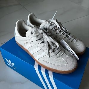 Adidas Samba OG beige/white US8